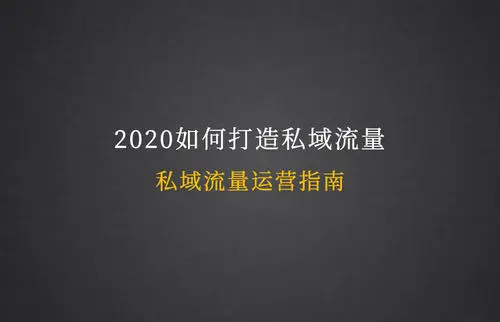 私域流量变现及推广？